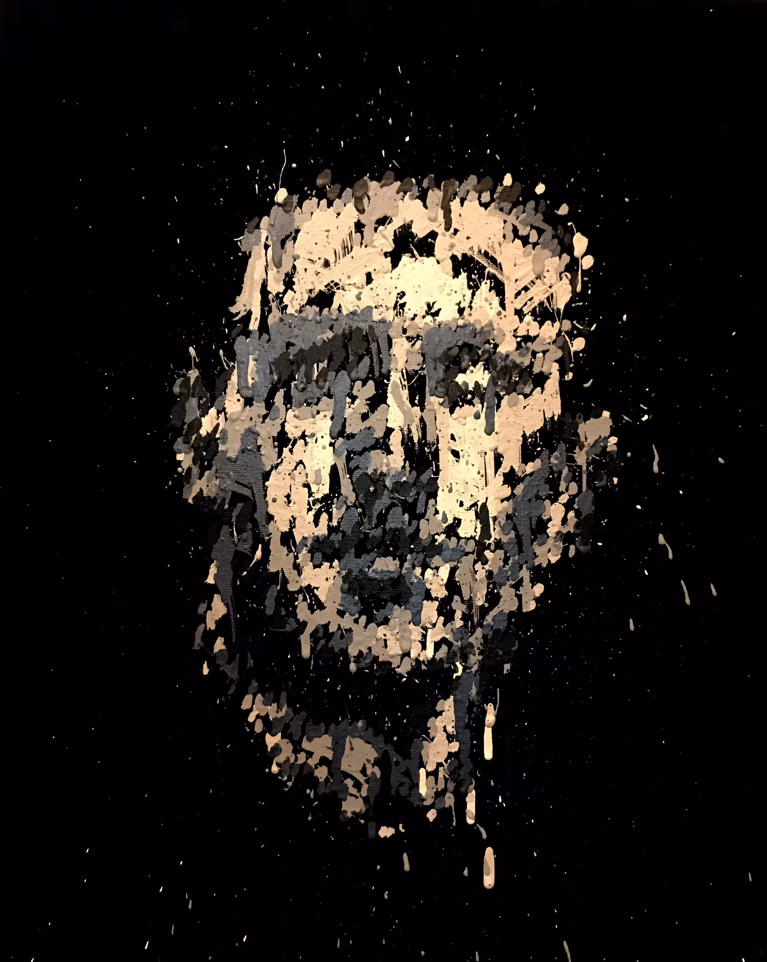 AI Portrait Painted by a Robot #2
