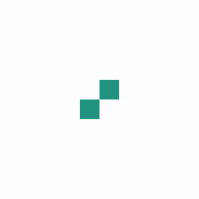 Pixeled Tether Logo