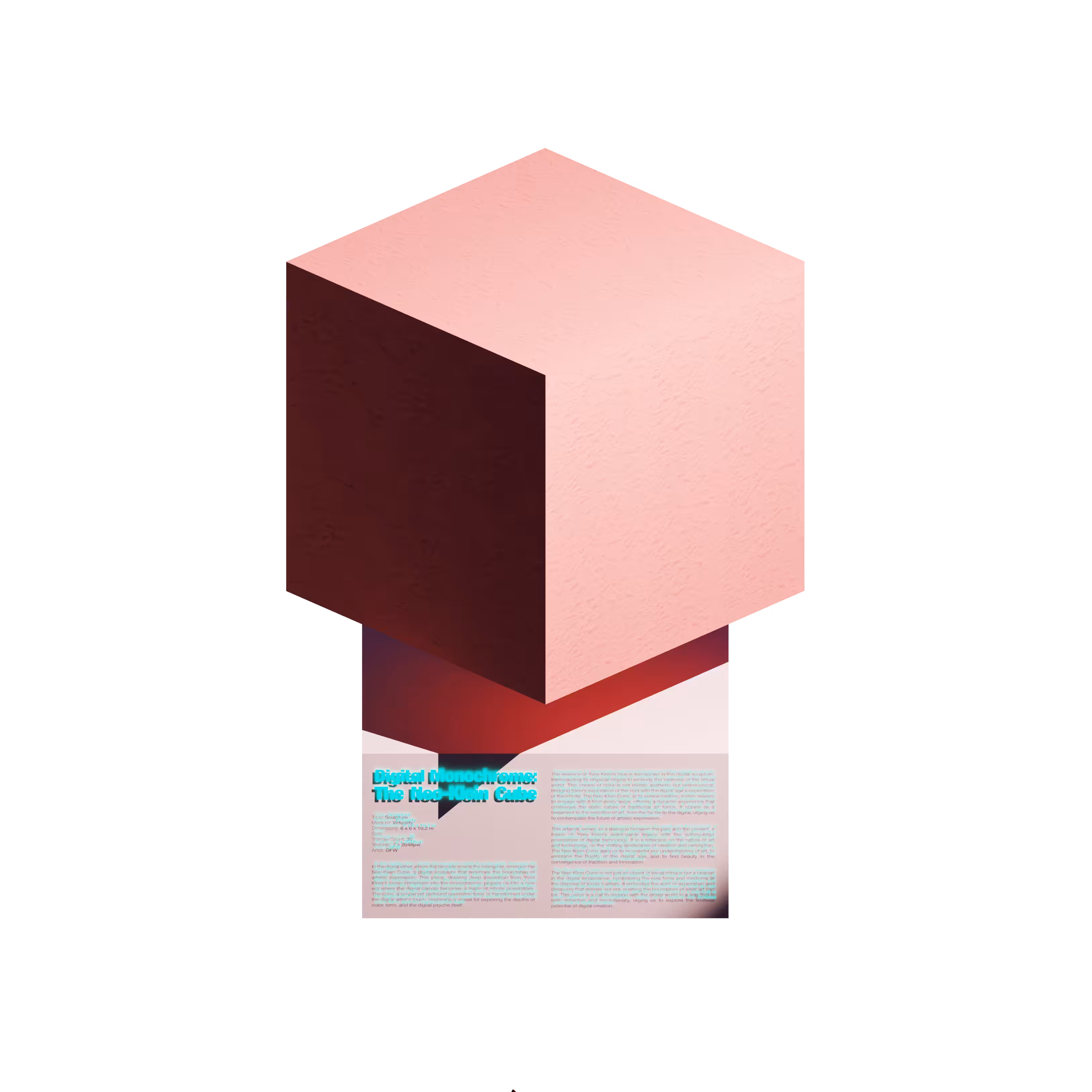 DFW Design: Neo Klein Cube Red