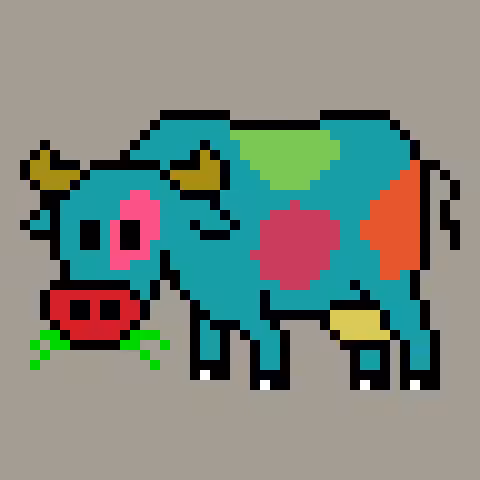 Colour Cow #002