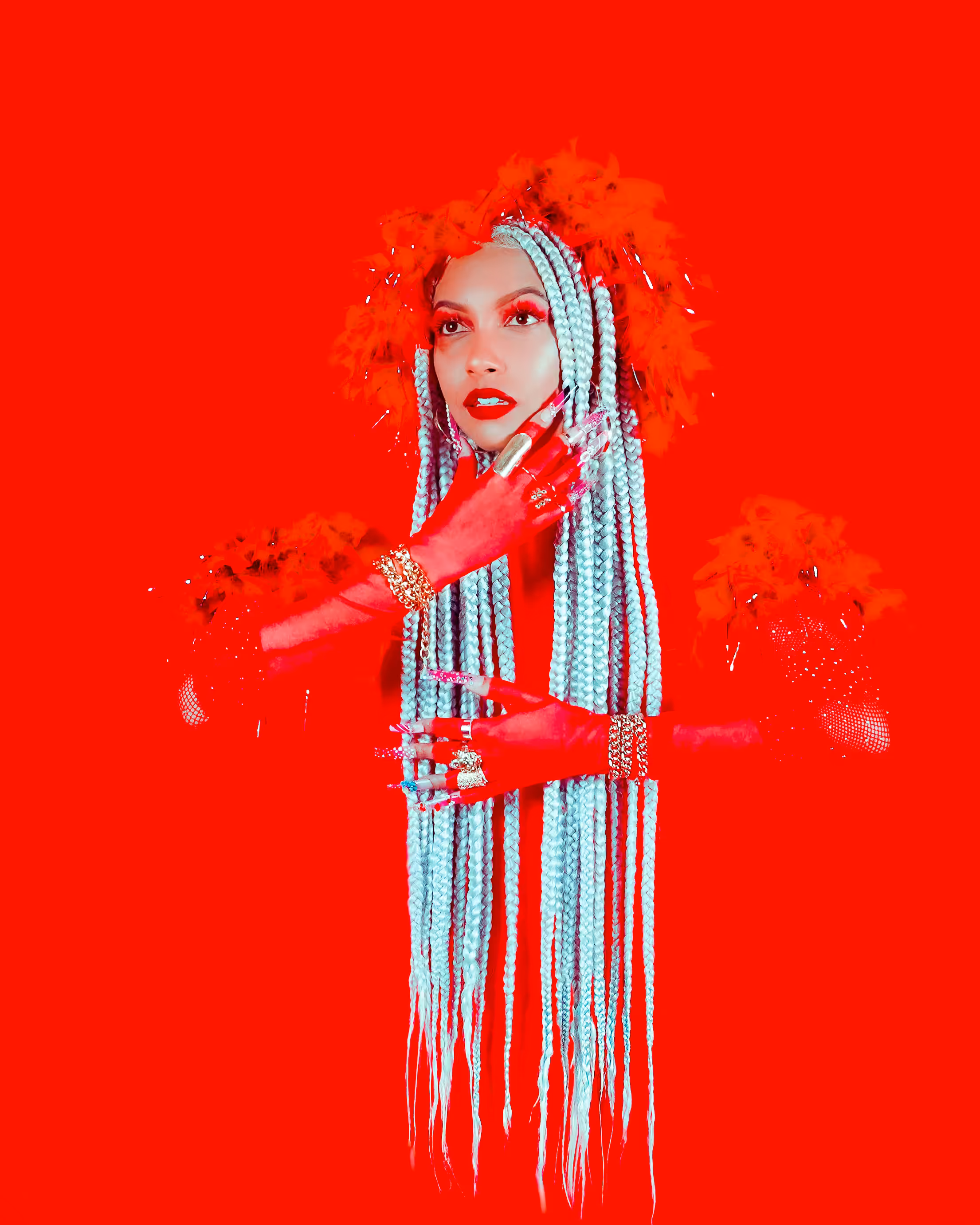 Femme en Rouge