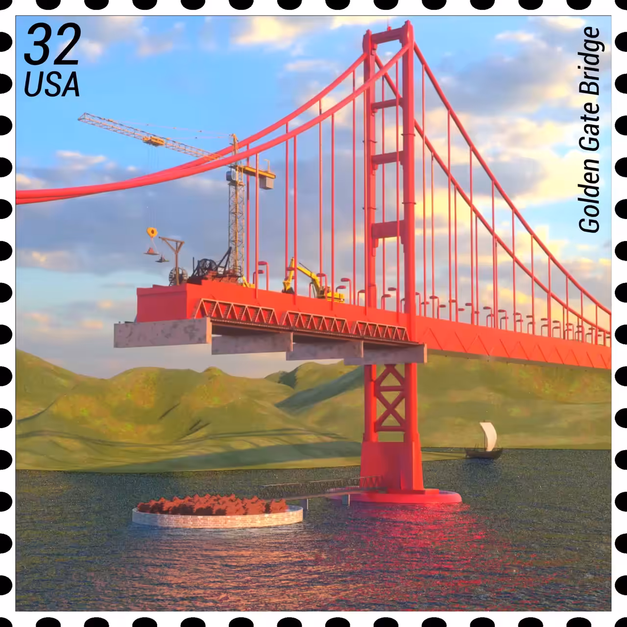 GOLDEN GATE BRIDGE 1933