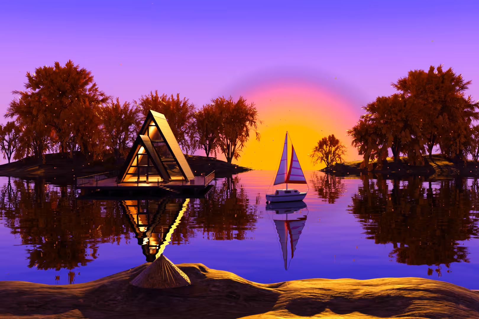 A Reflection of Solitude
