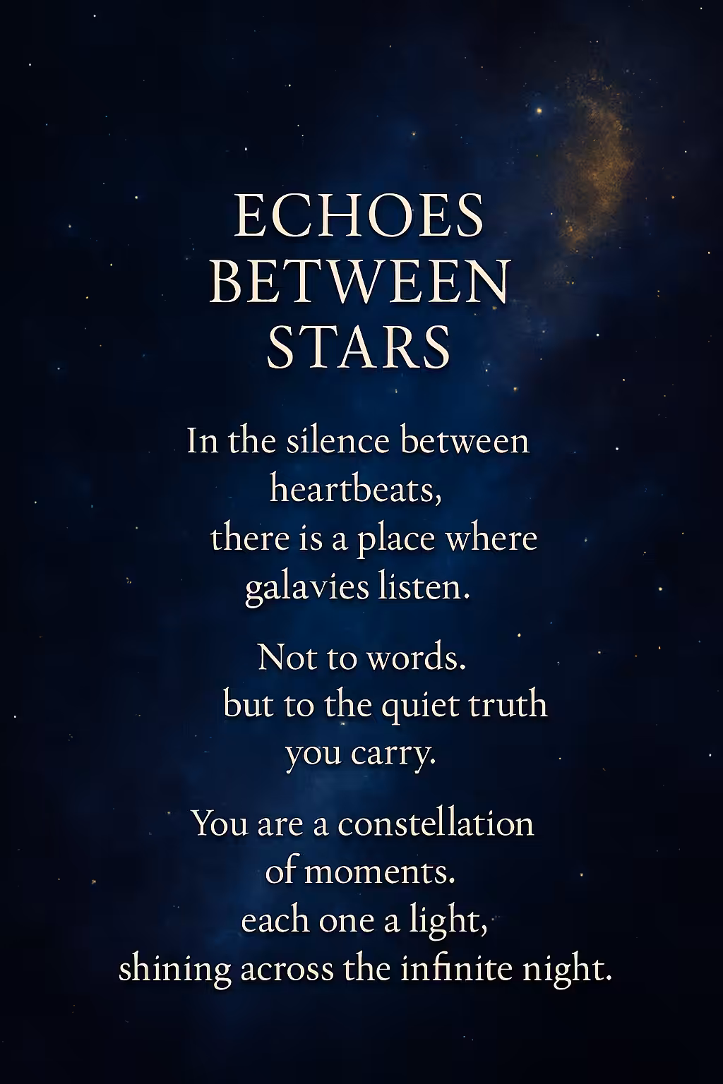 Echoes Between Stars