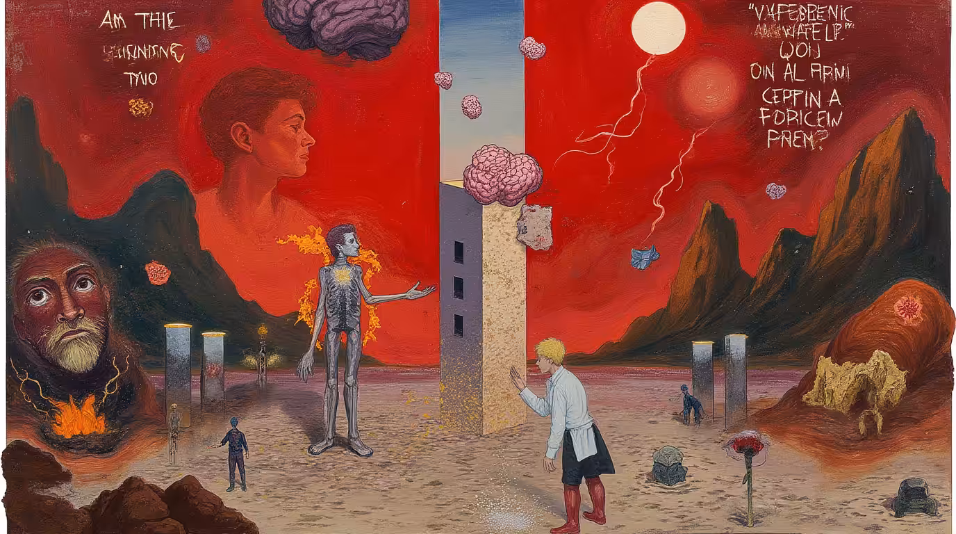 "Blood Tweets in the Neon Mist"