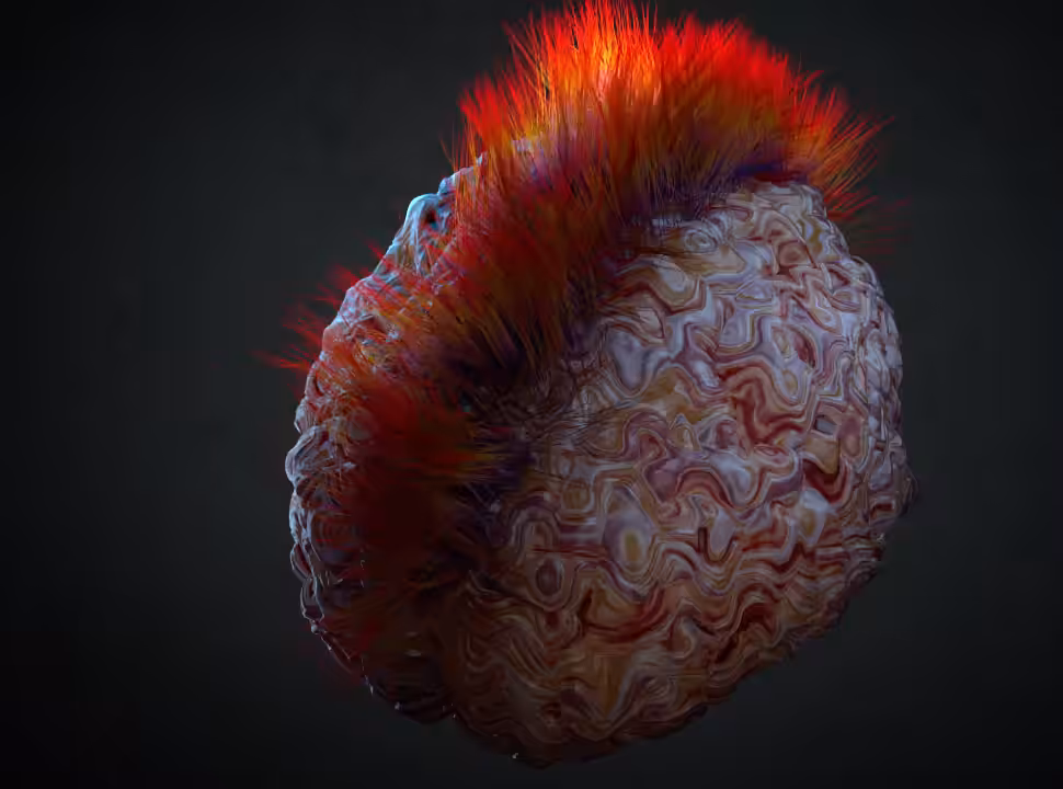 Psychodelic brain 