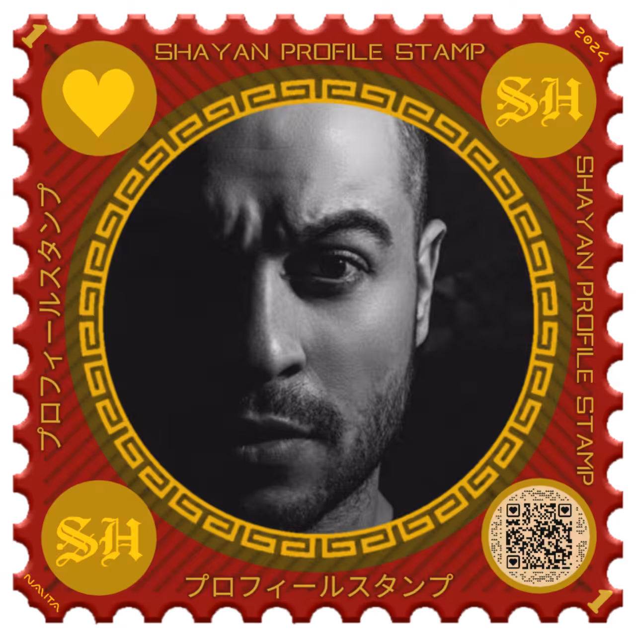 Shayan Profile Stamp , NZ #05