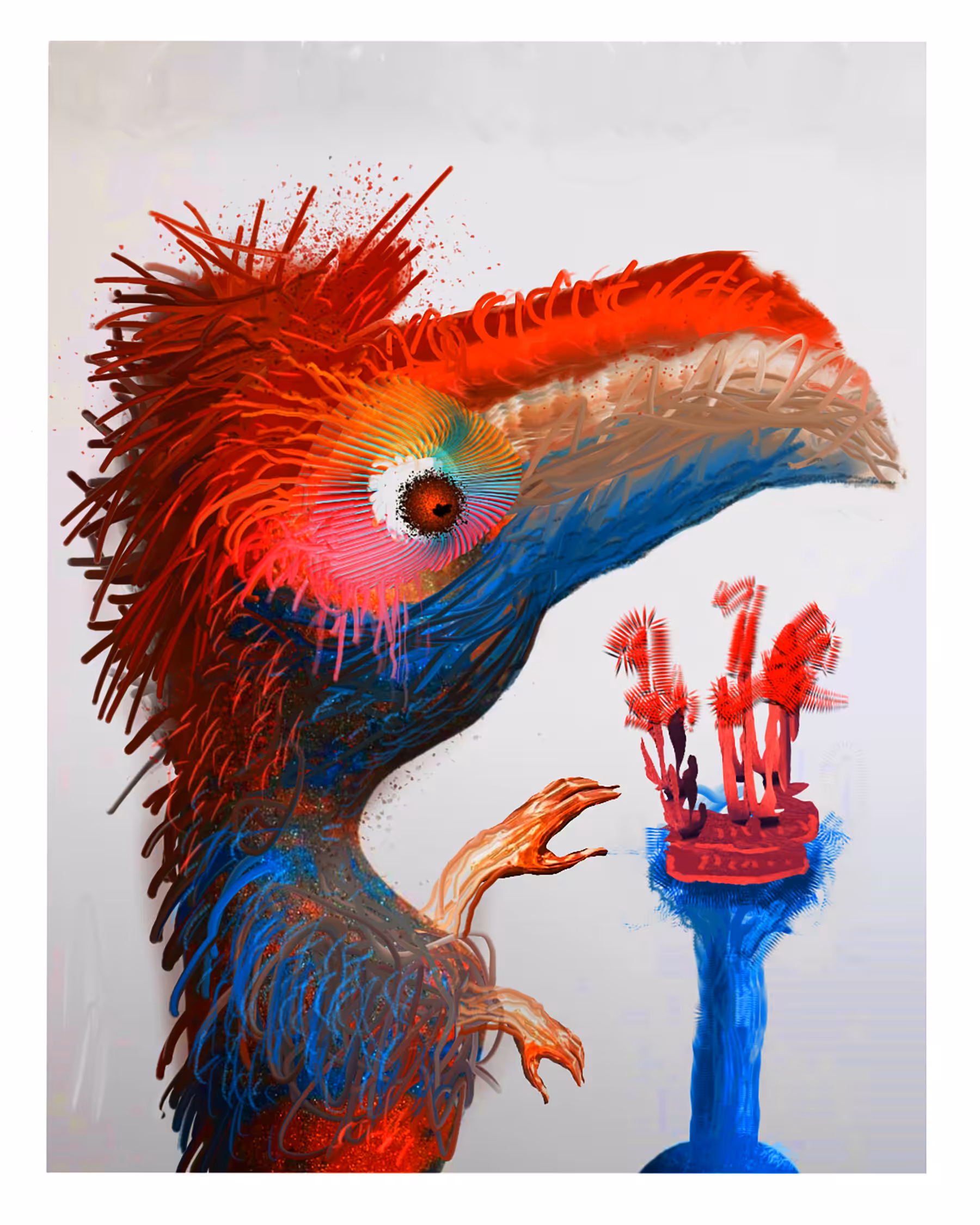 Birdikebana