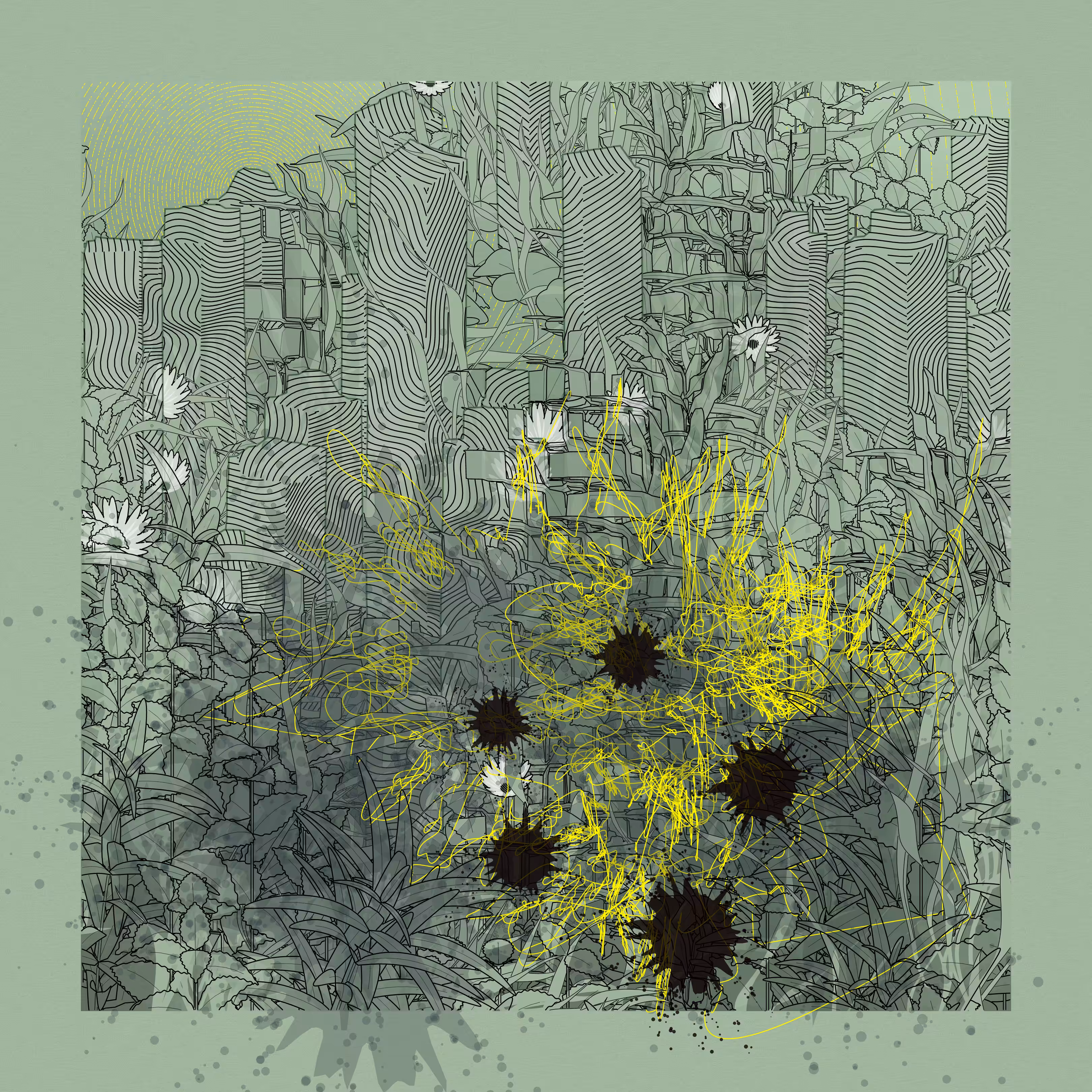 Landscape with Carbon Capture #11345