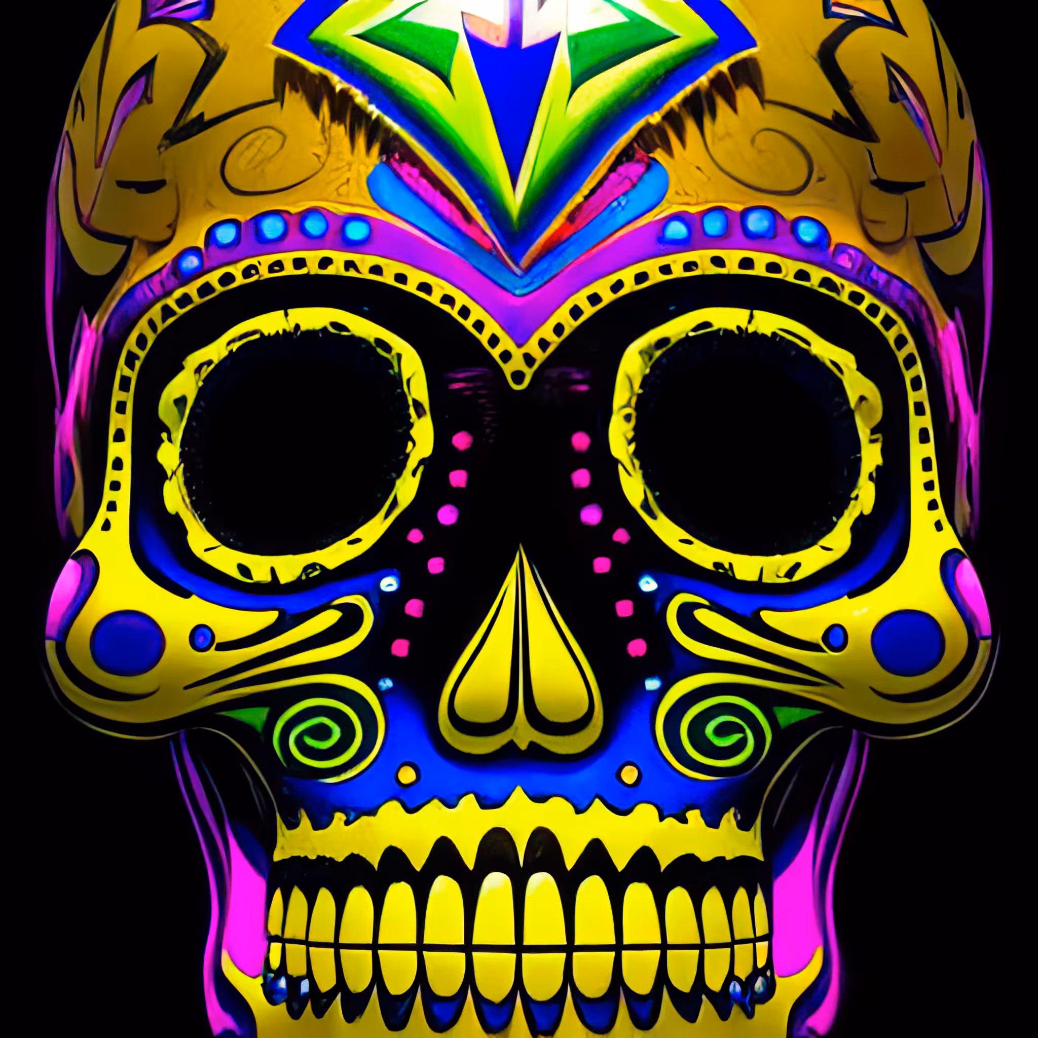 Head Case - A Color Study: Head Case #546
