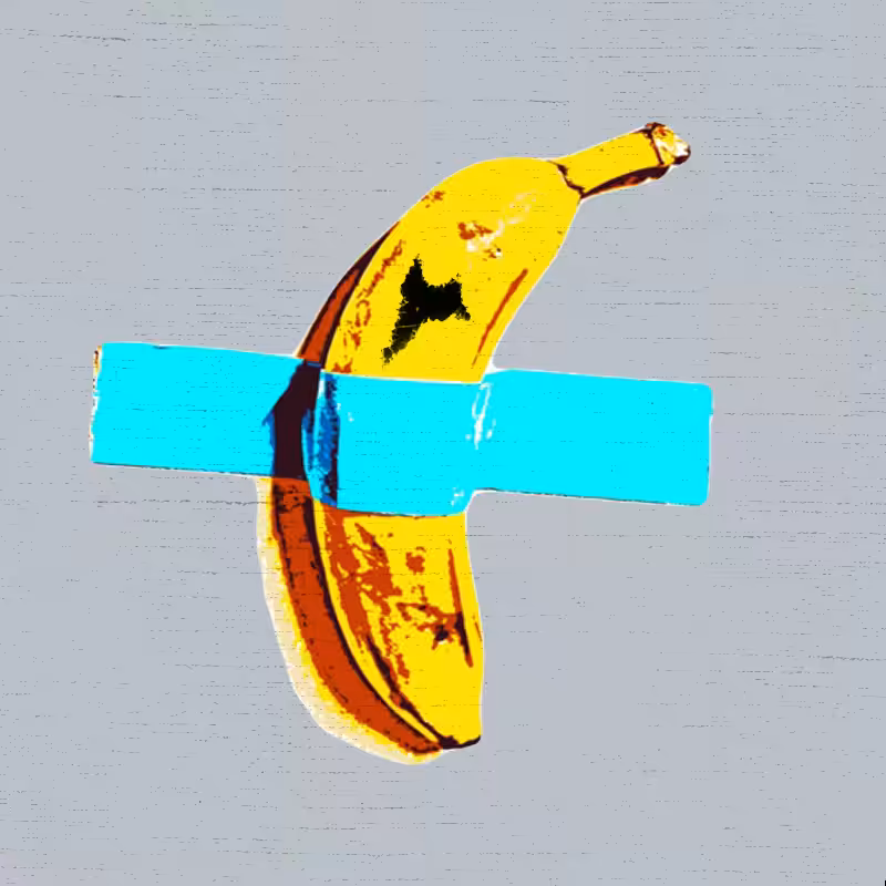 Shot Bananas - Warhol Tribute #8
