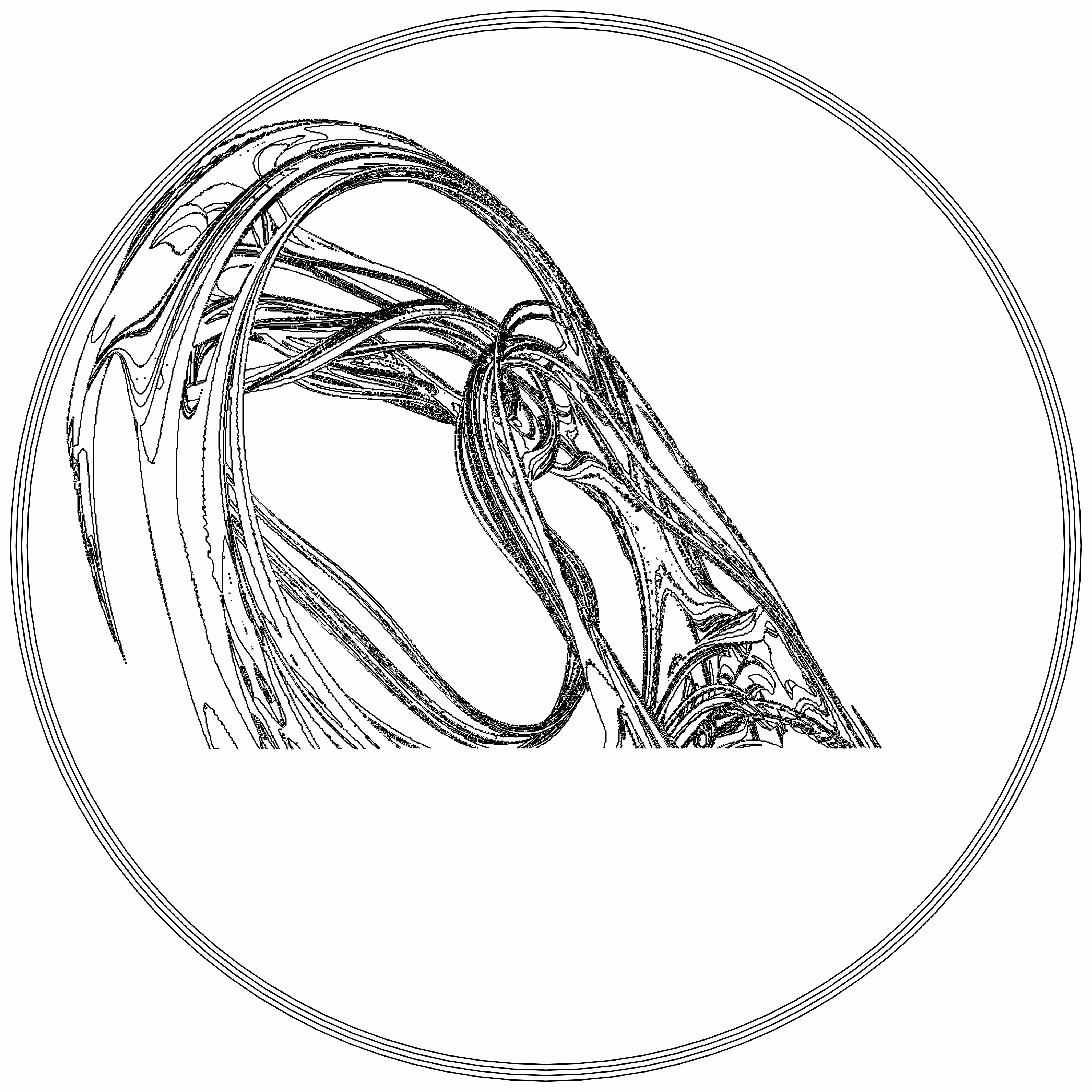 LL21 Fractal Contour #25