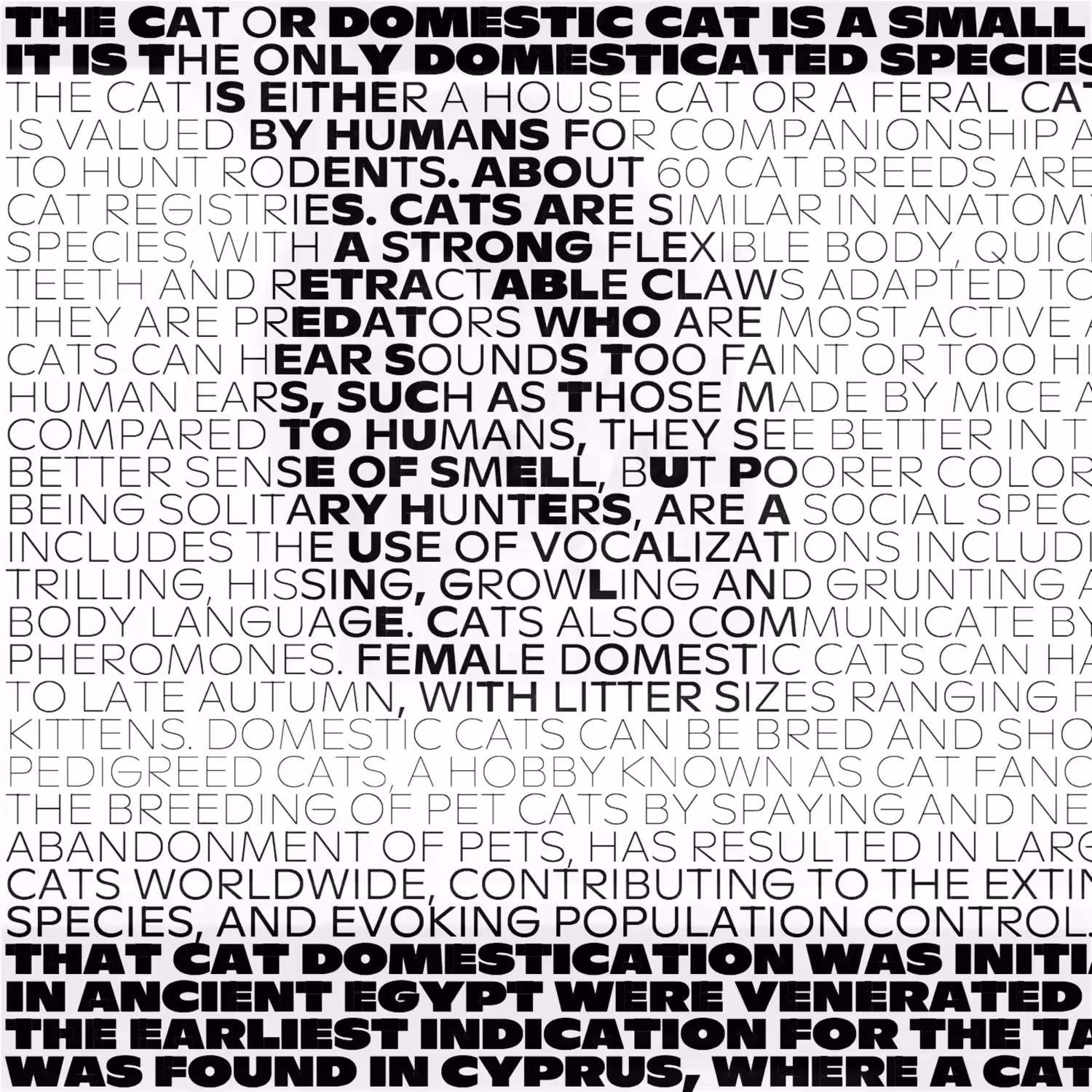 variable cat