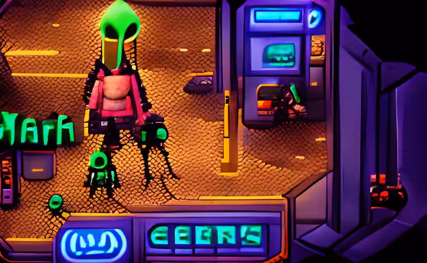 Cyberpunk Aliens 2