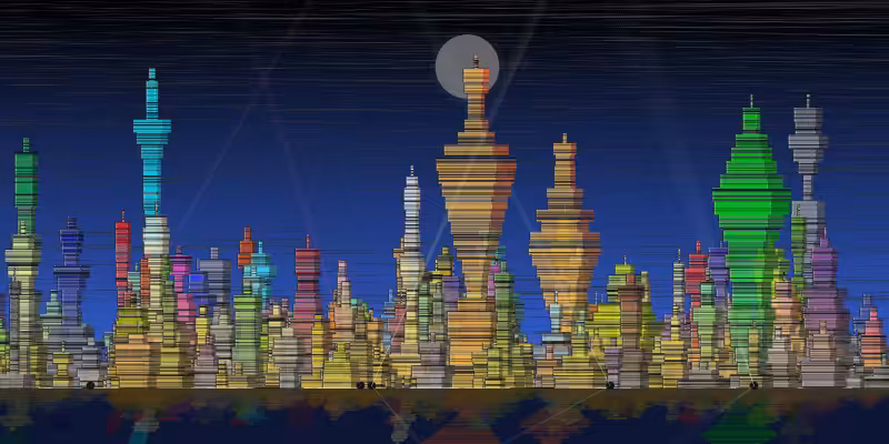 Fictional Cityscapes #38