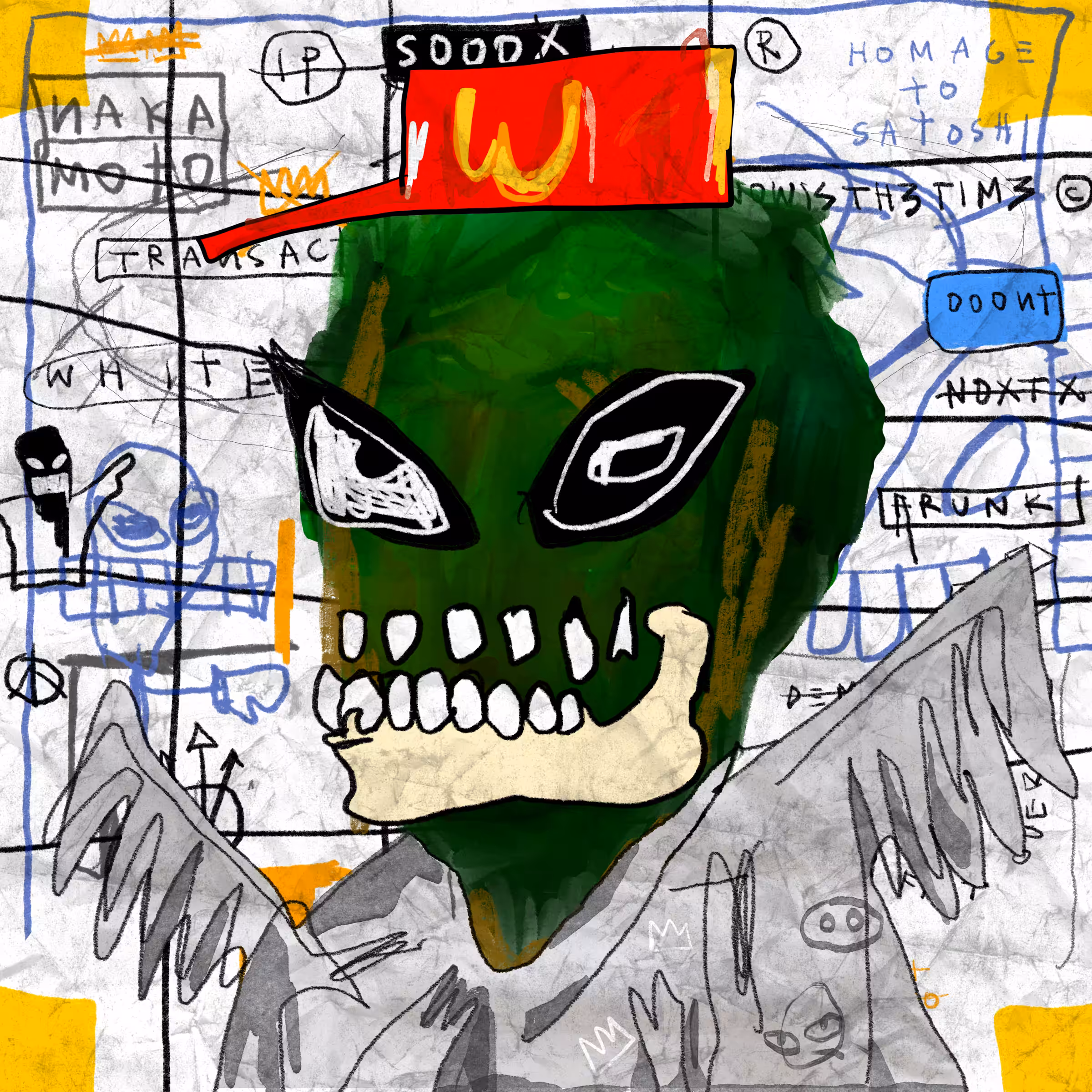 BASQTOSHI NAKAPEPE: B4SQTOSHI NAKAPEPE #200