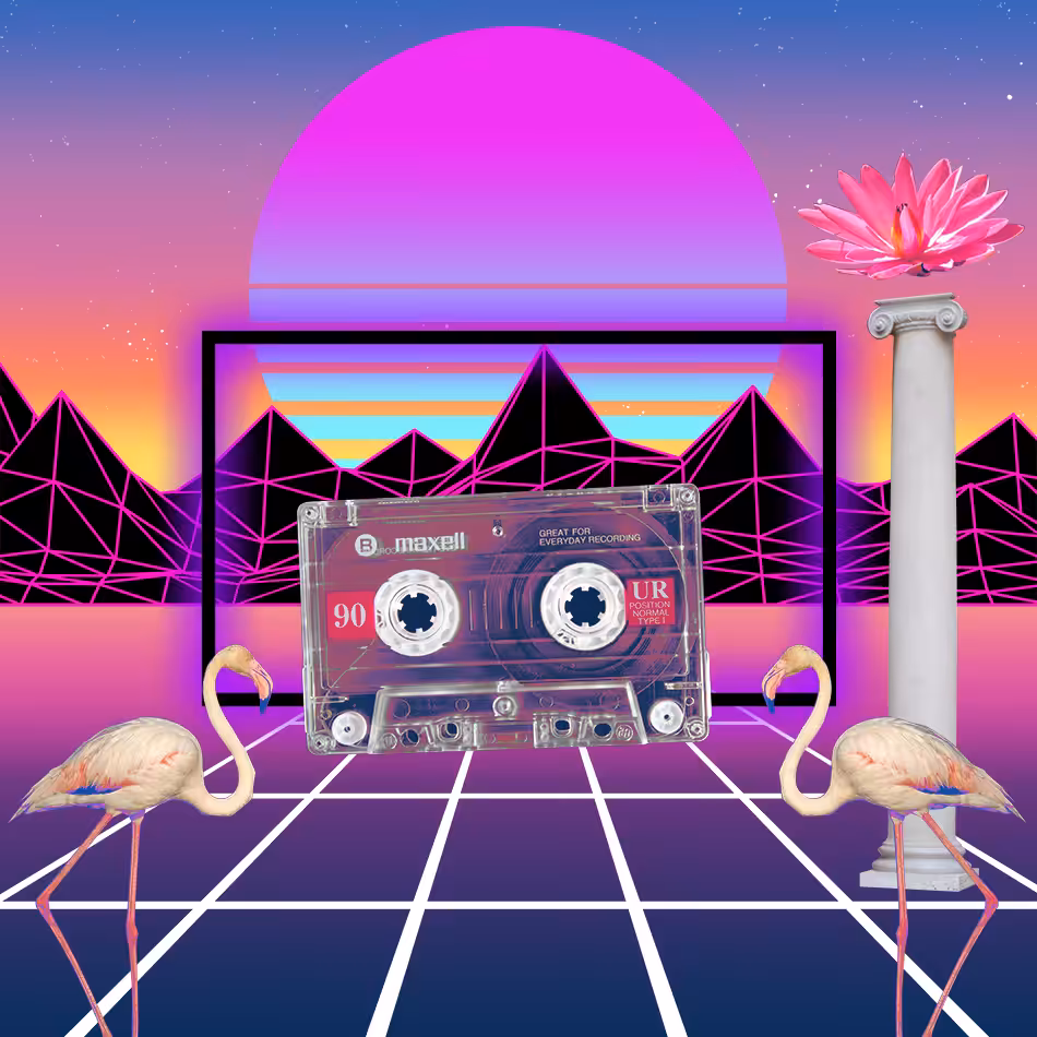 S Y N T H W A V E Nightlife Generator #66