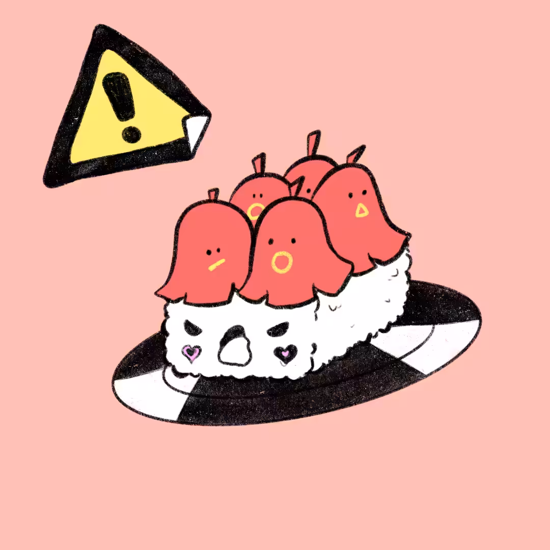 sketchy sushi #95