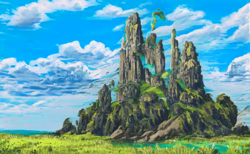 1000 unique Ai Generated Landscapes: AI Landscapes #0048