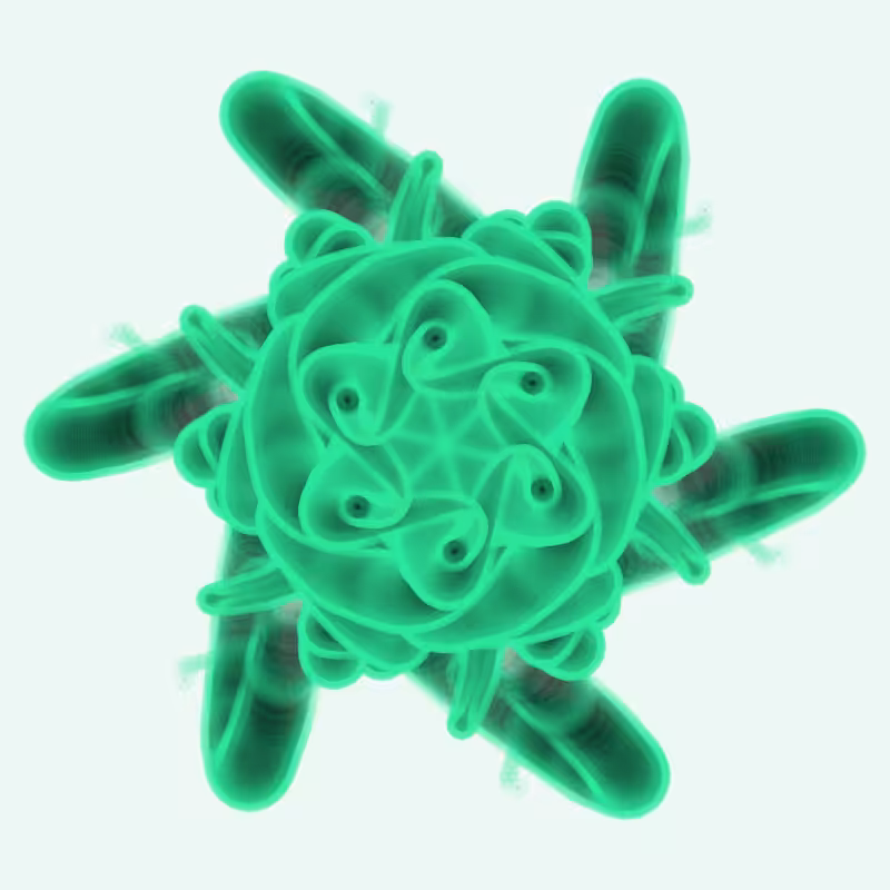Math Flower #12