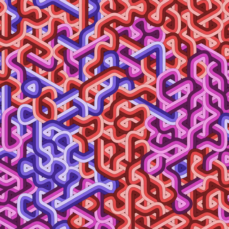 Bézier Truchet #53