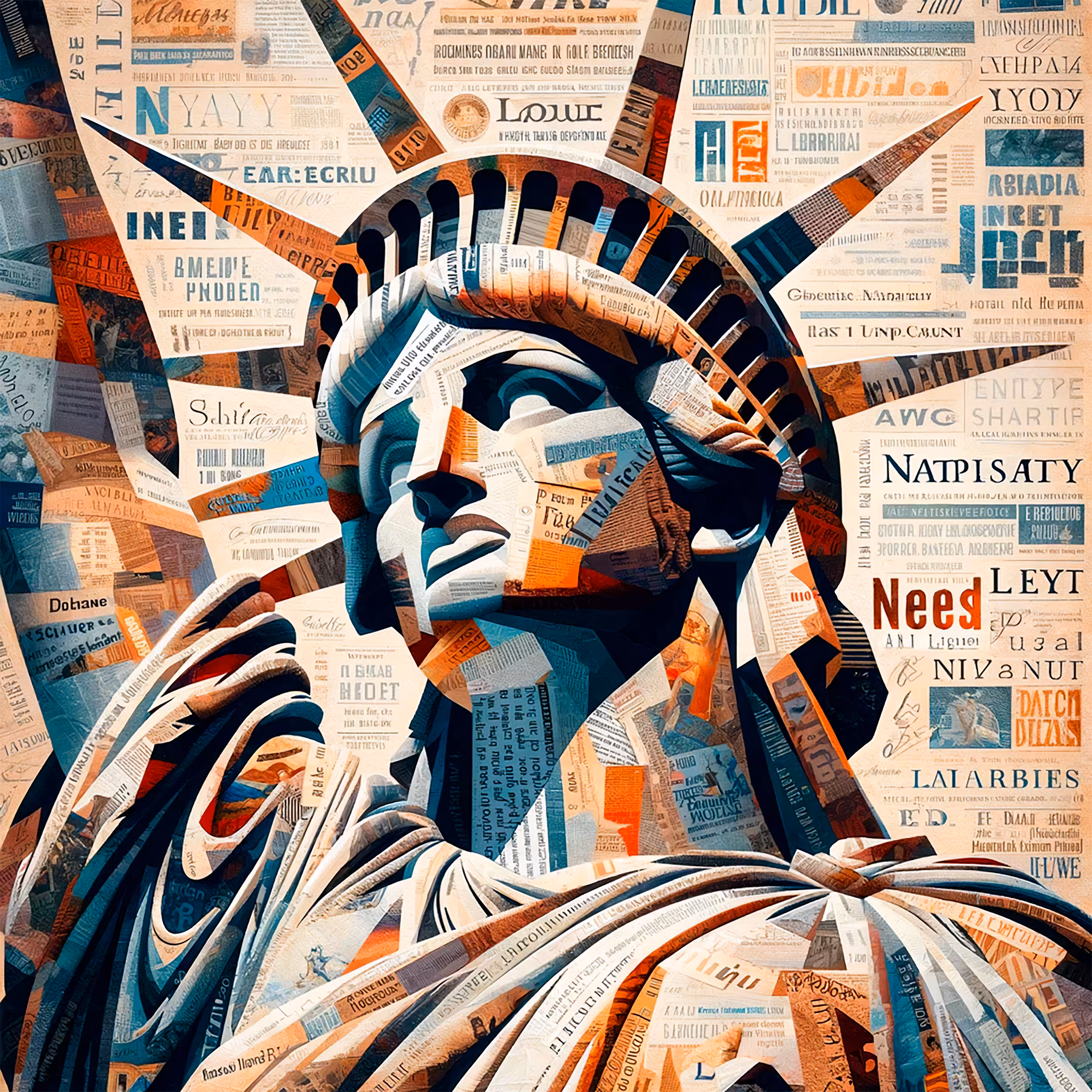 Liberty's Mosaic Voices United in Diversity #3