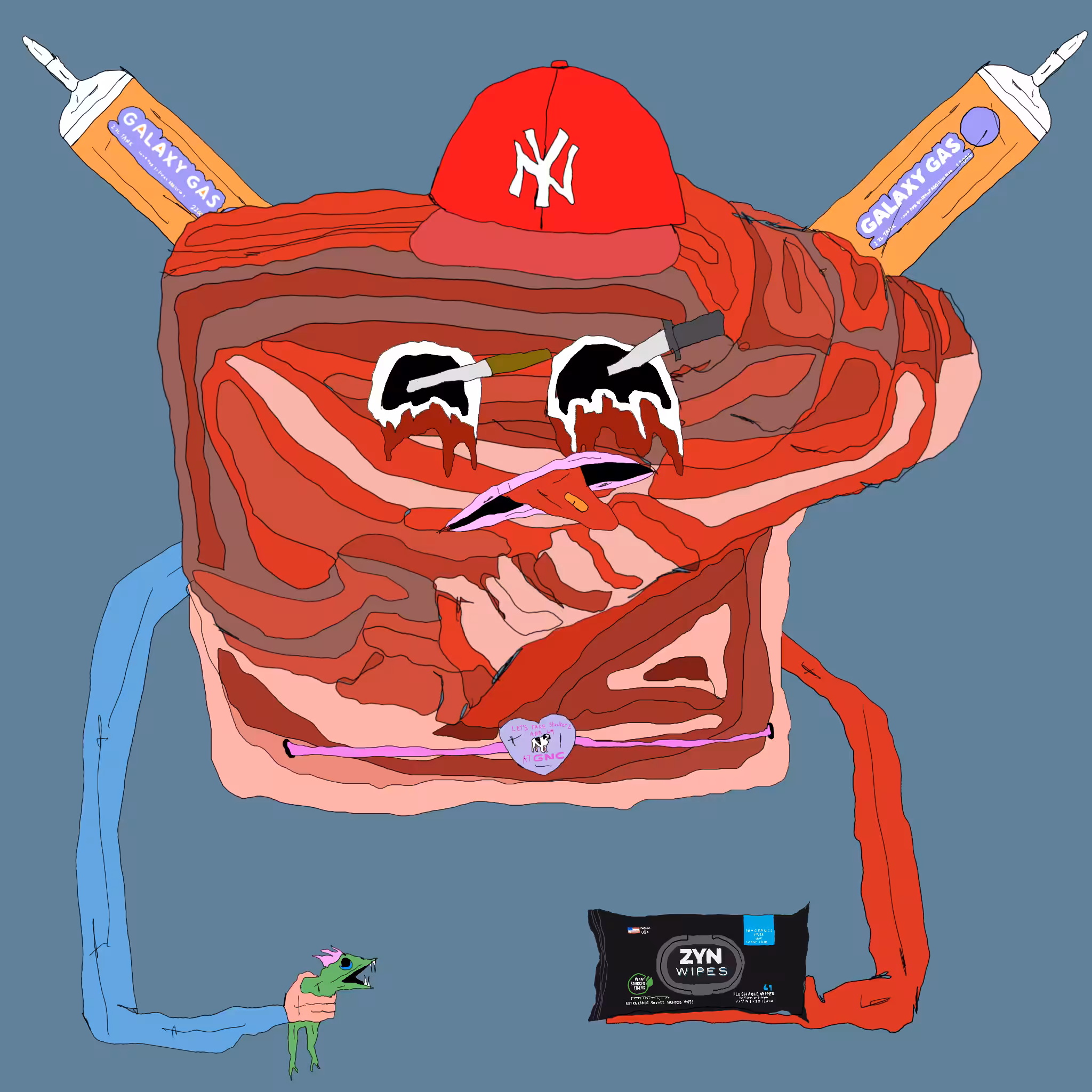 gristle buddeez worldwide: buddee #86