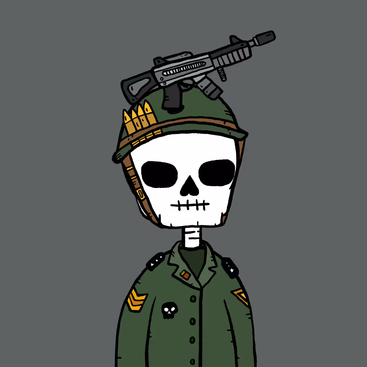 #086 Skeledude Army