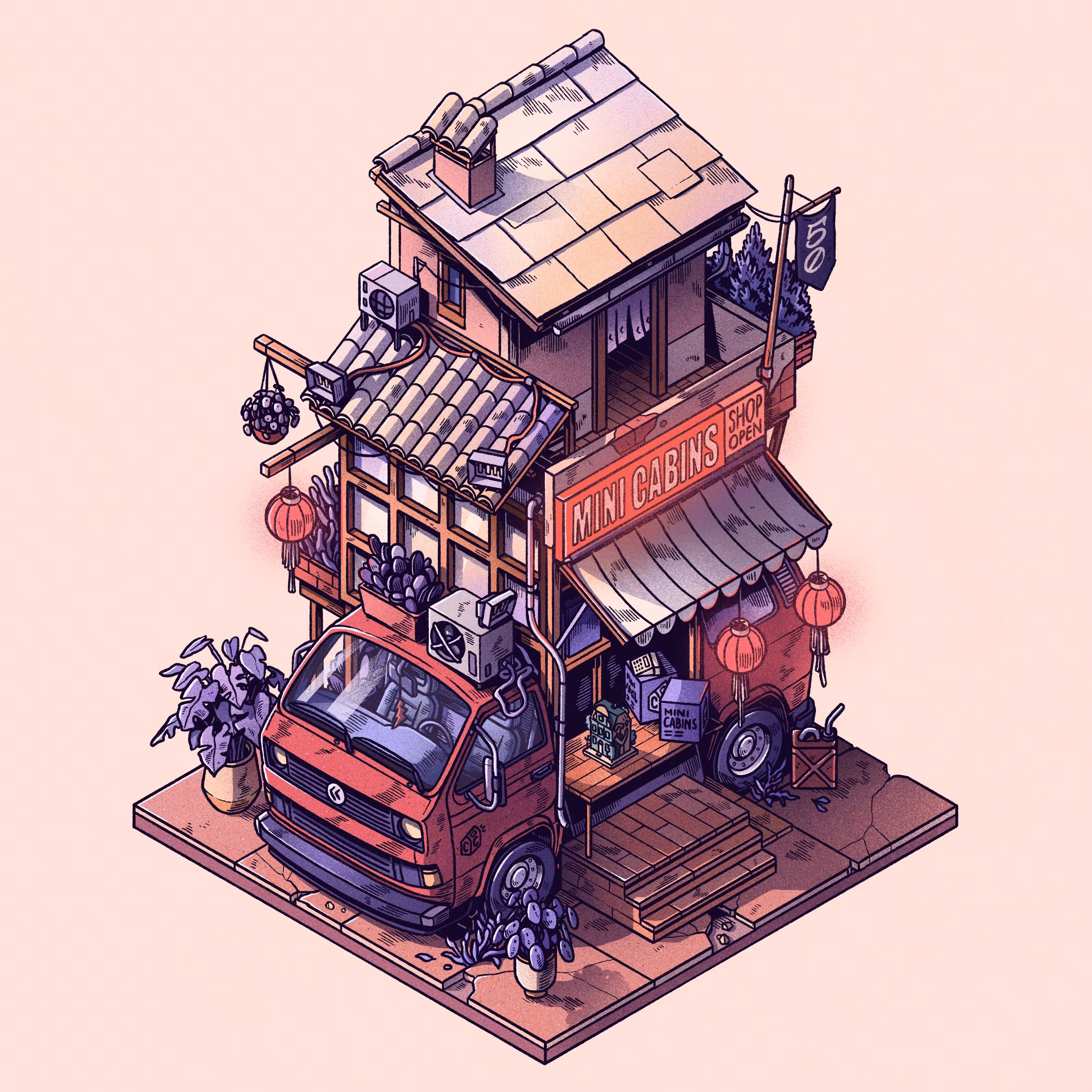 Curious Cabins #50: Caravan #42