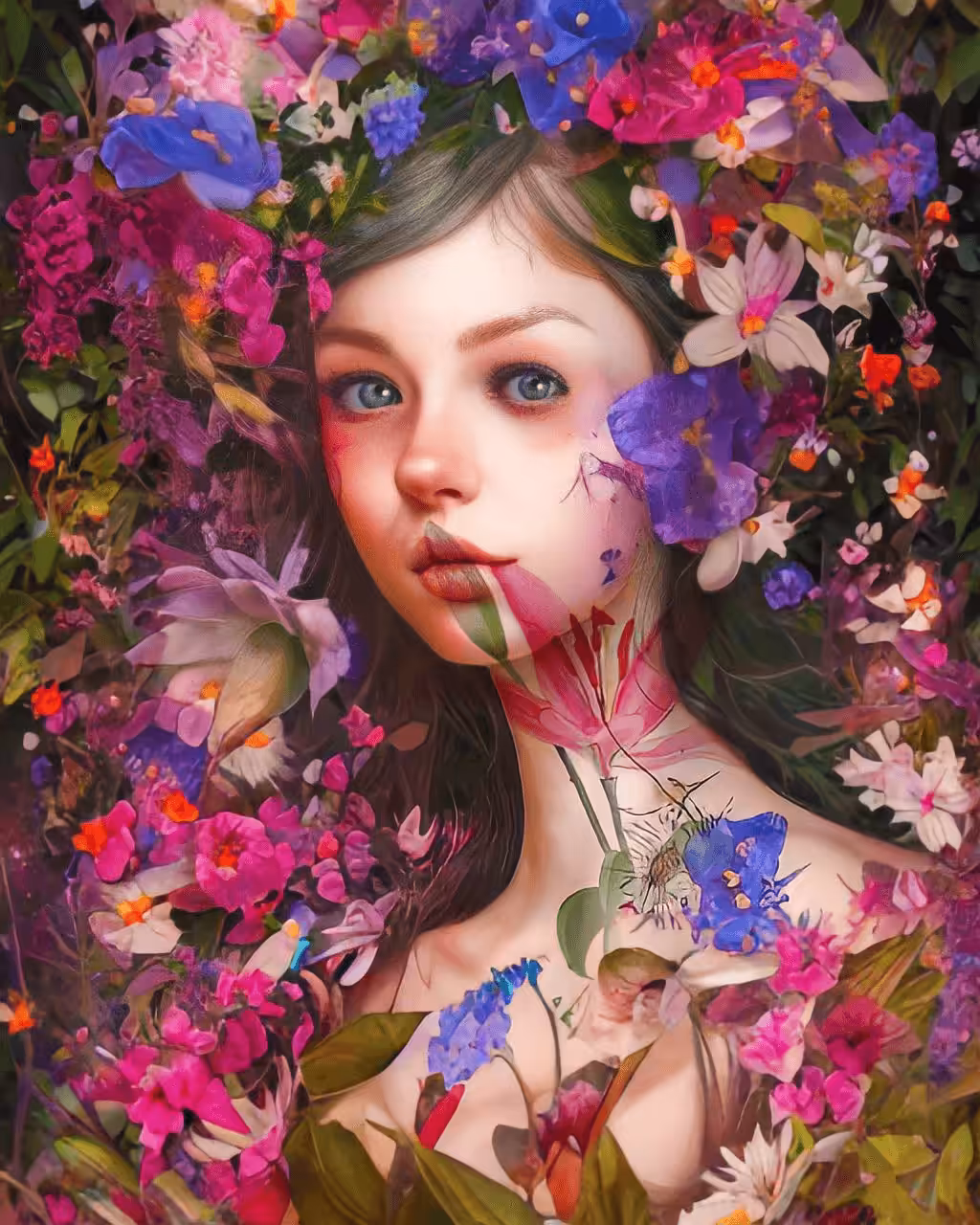 Soul in flowers