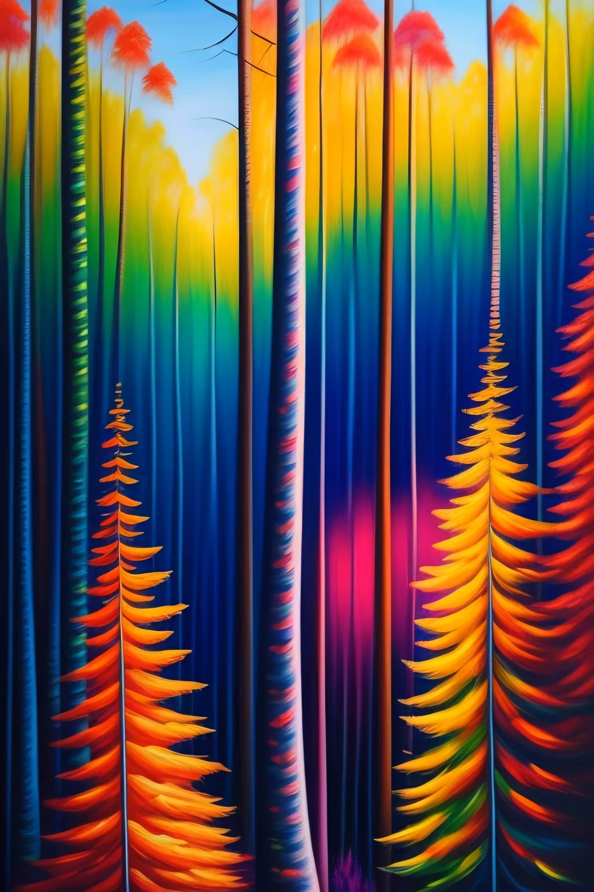 Magic forest fall