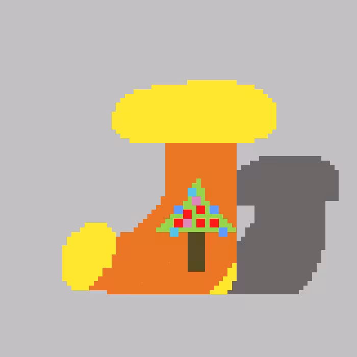 Christmas Sock – Amber