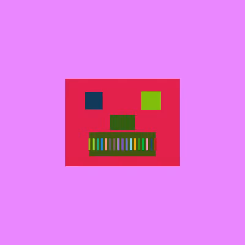 "make a robot face" #36