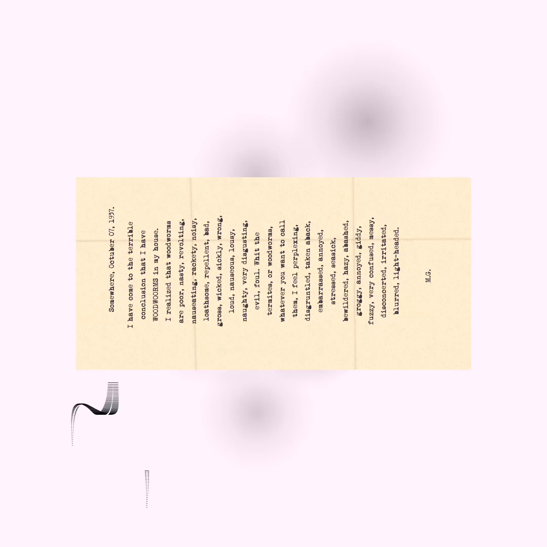 Word-eating worms #102