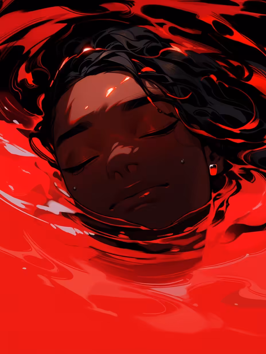 between swimming & drowning: untitled no. 6