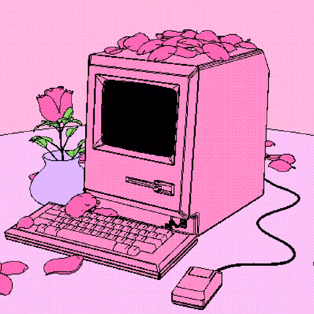 Computer Rose