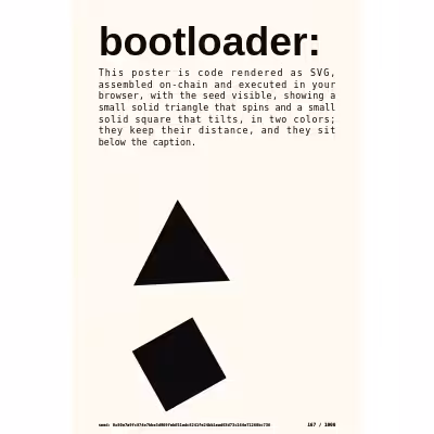 bootloader: selfie #167