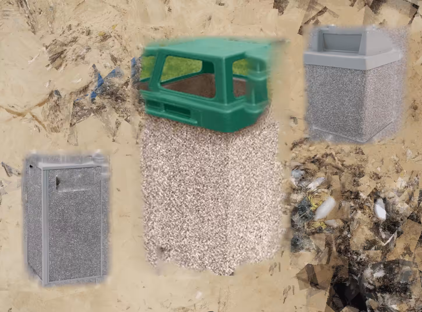 Trash Royale #8 (Trashcan Sandcastle)