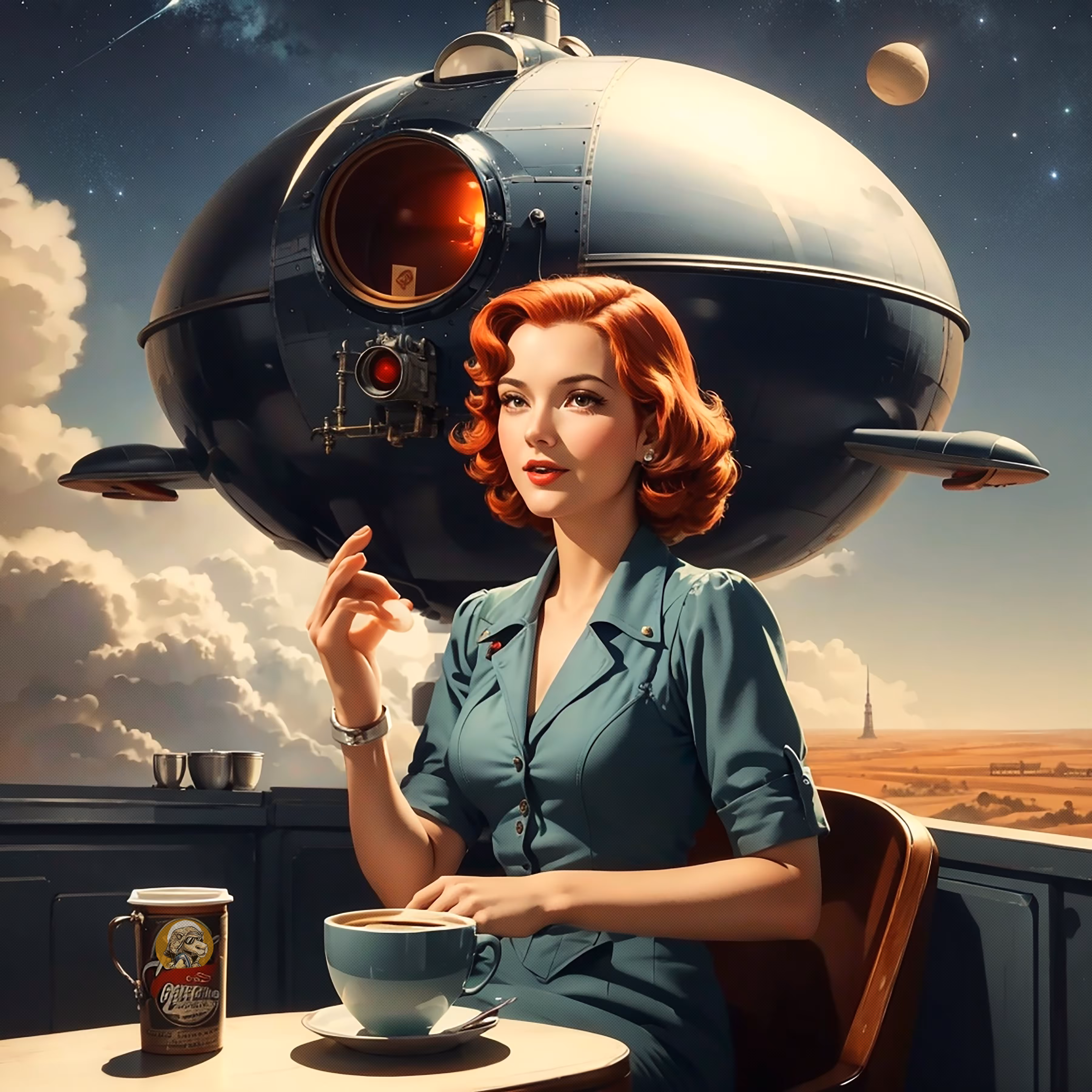 A coffee for a friend