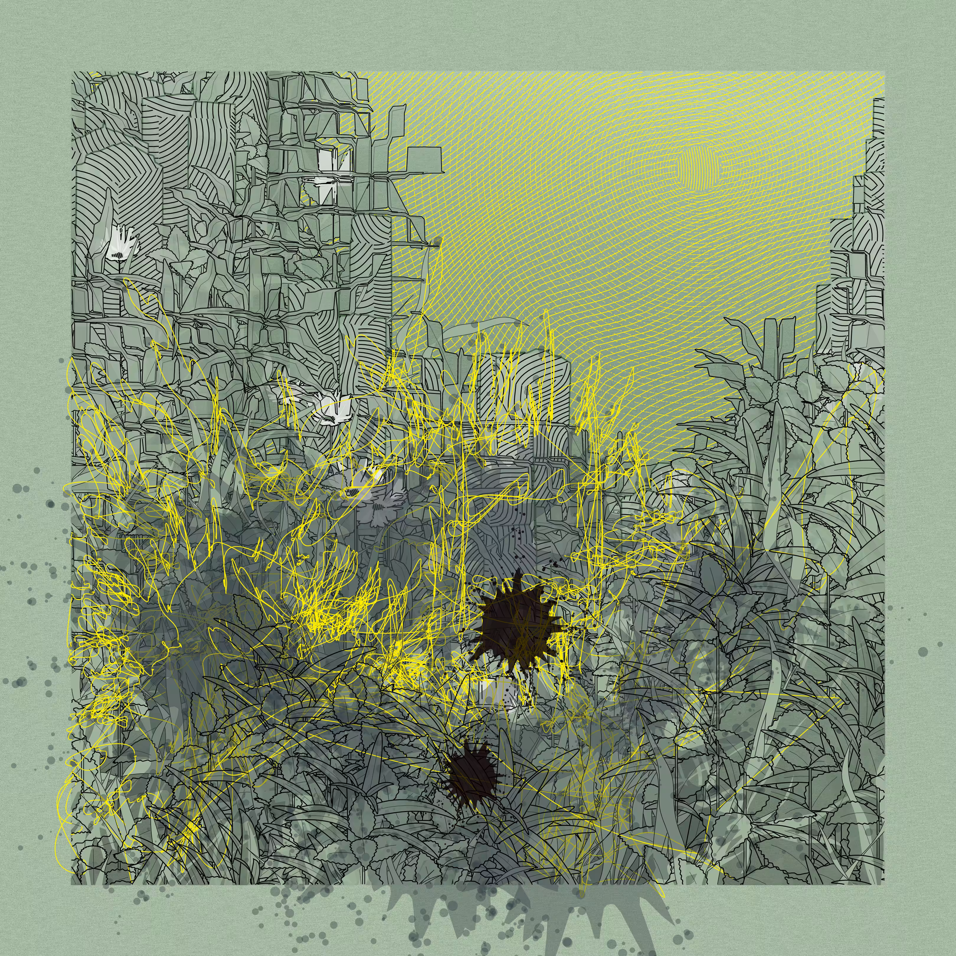 Landscape with Carbon Capture #2381