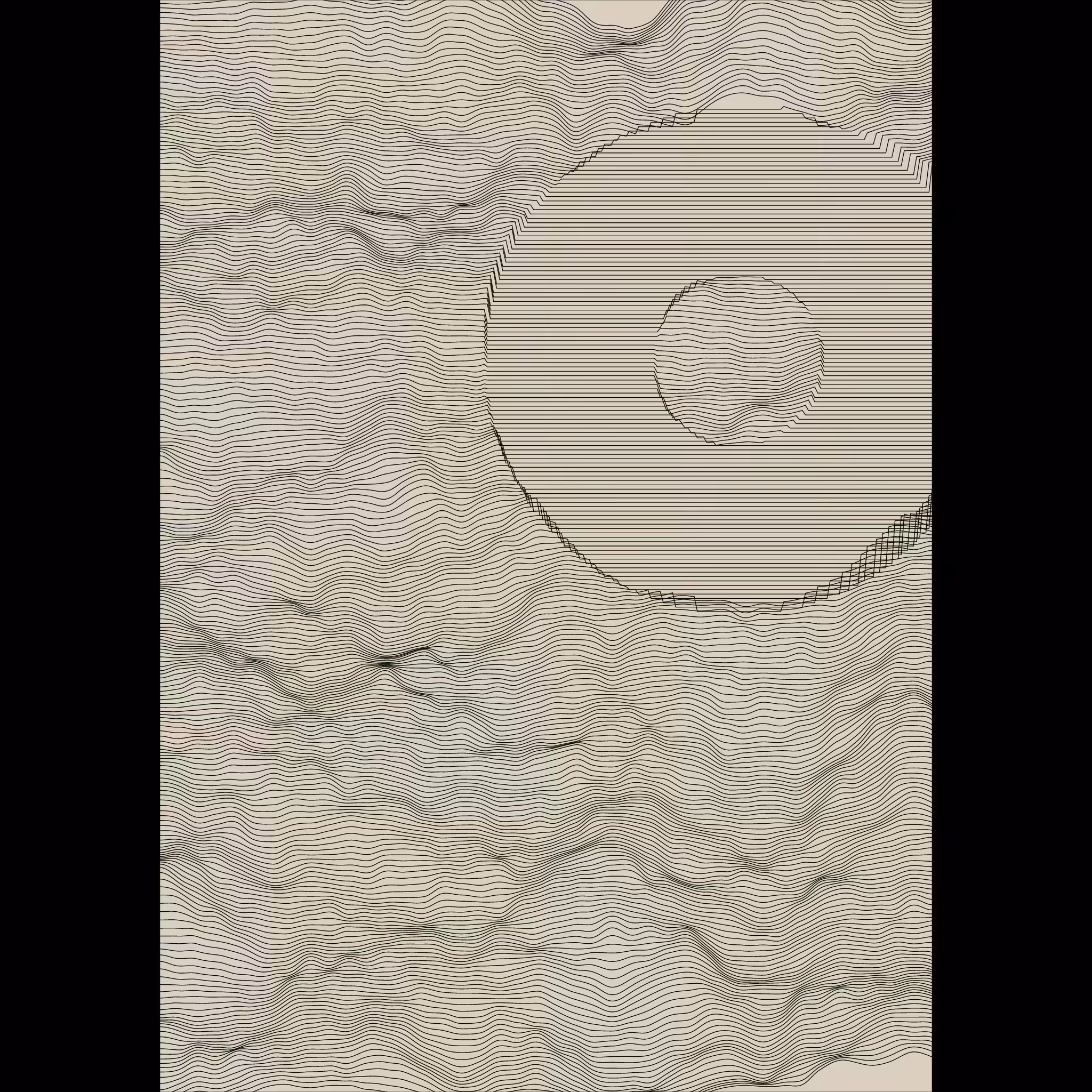 Waves Circle (For Plotter) #68