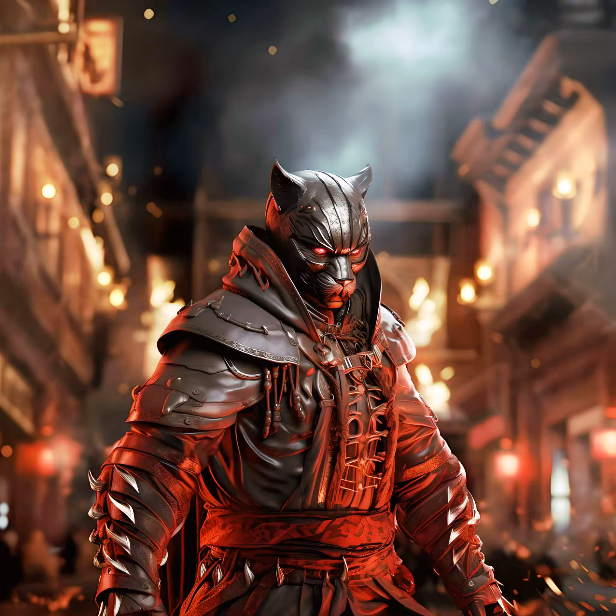 Puss Ninja 1/1 Gen.1: #315 Crimson Guard