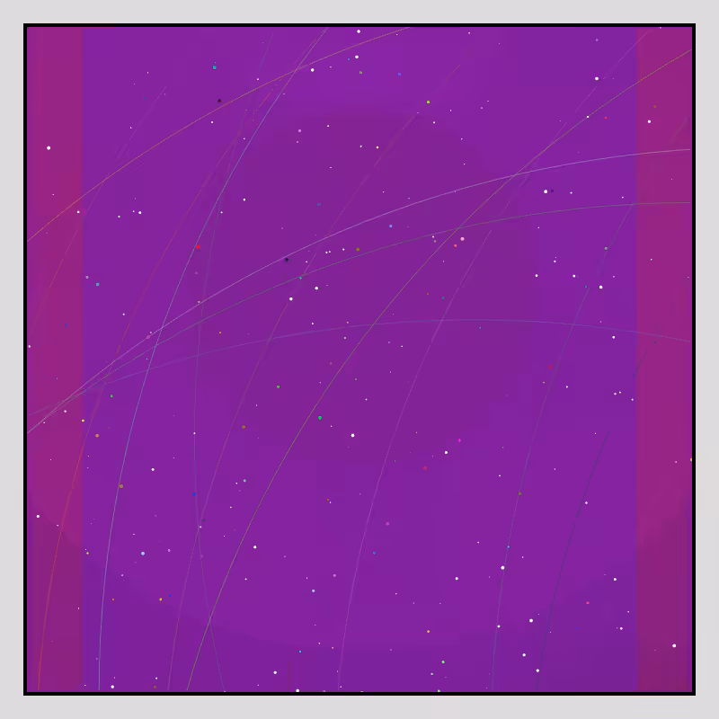 Color Field Starry B #210