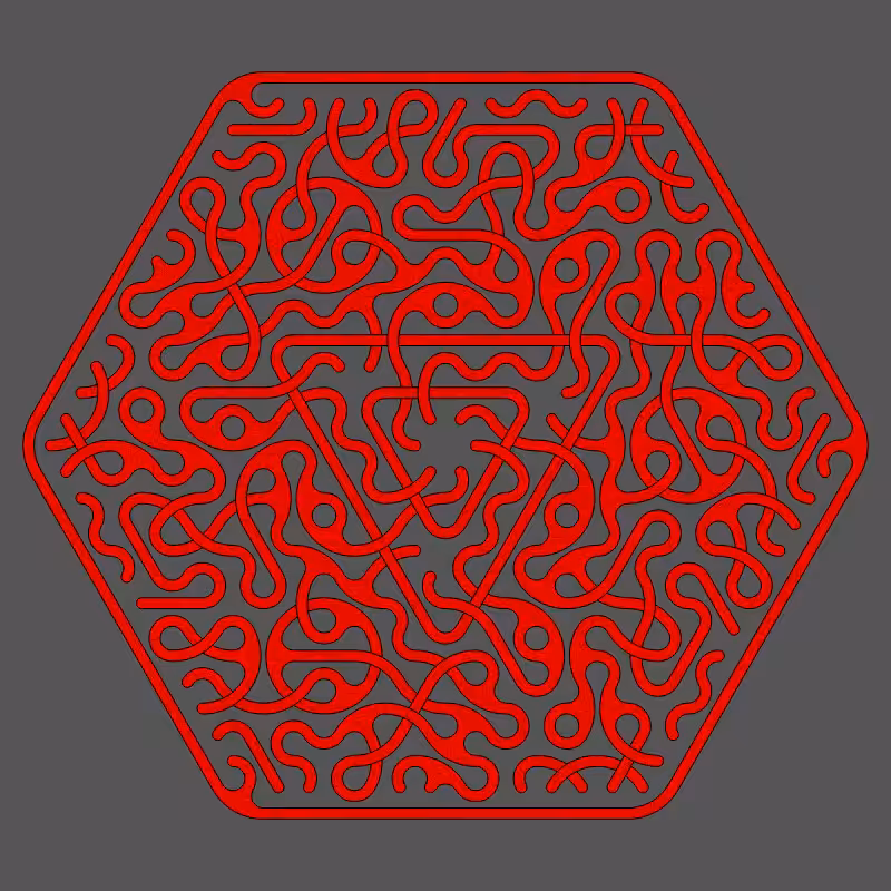 Threefold Symmetry - Dark Variations #19