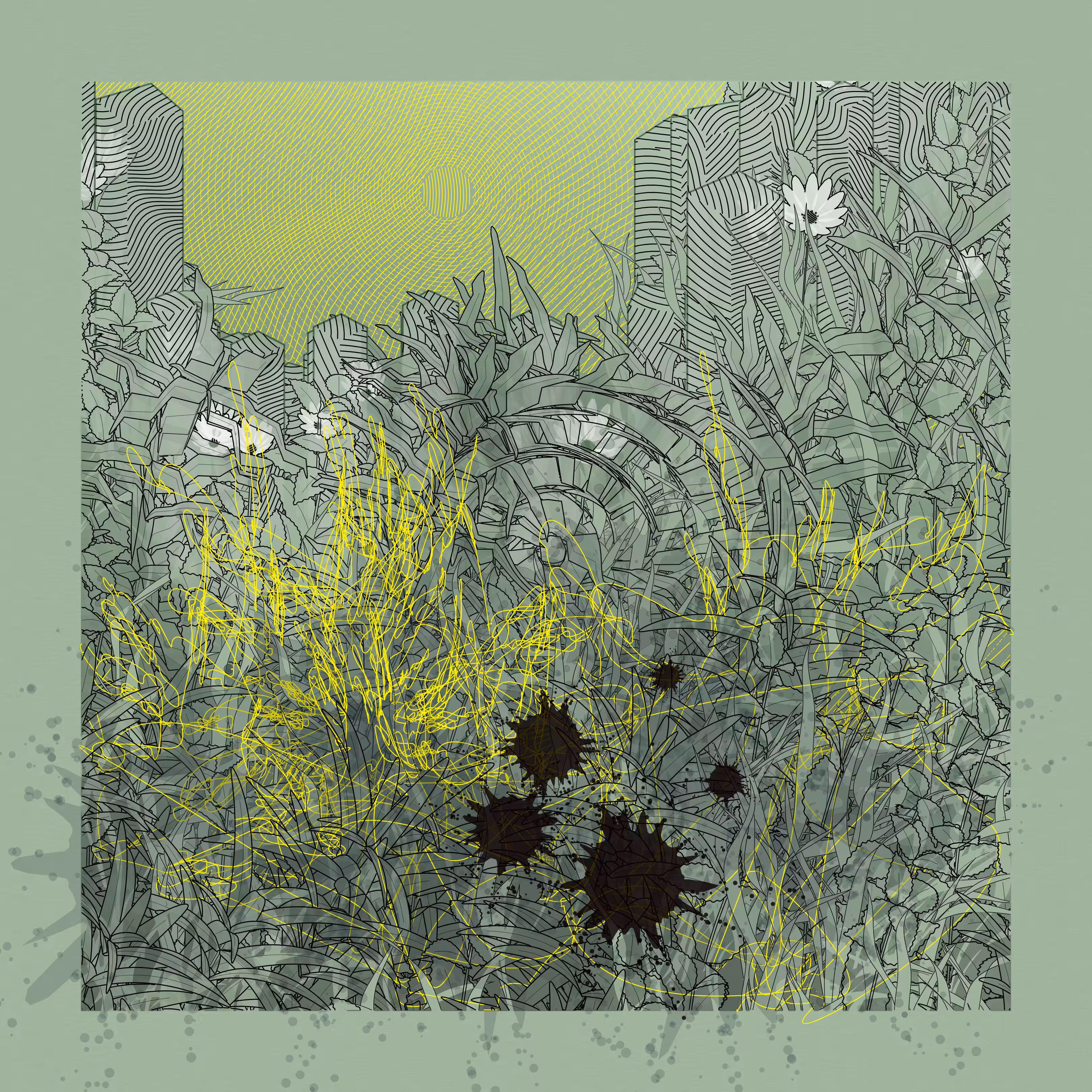 Landscape with Carbon Capture #1696