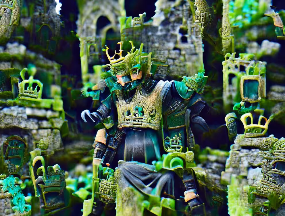 overgrown king