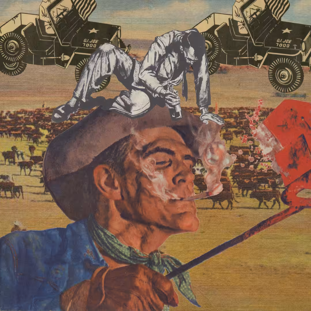 CollagePunks: Collage Punk #20 - Stressed Sam