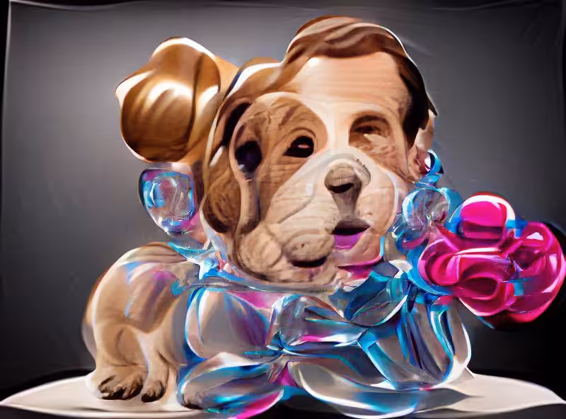 Abraham's First Works: Jeff Koons makes puppies with bubbles