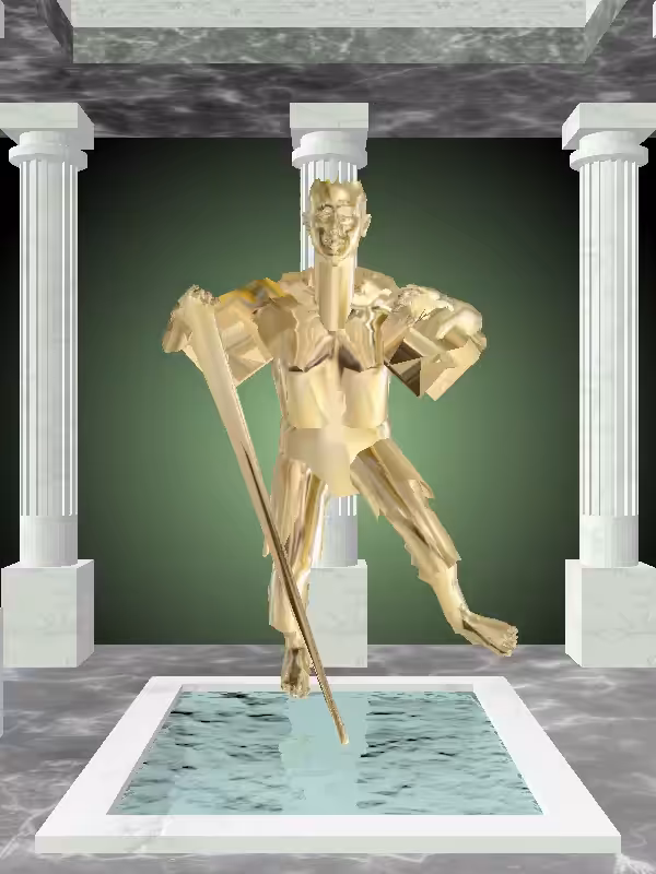 HeavenComputer: The Treading Water Fool's Gold Woman #5665