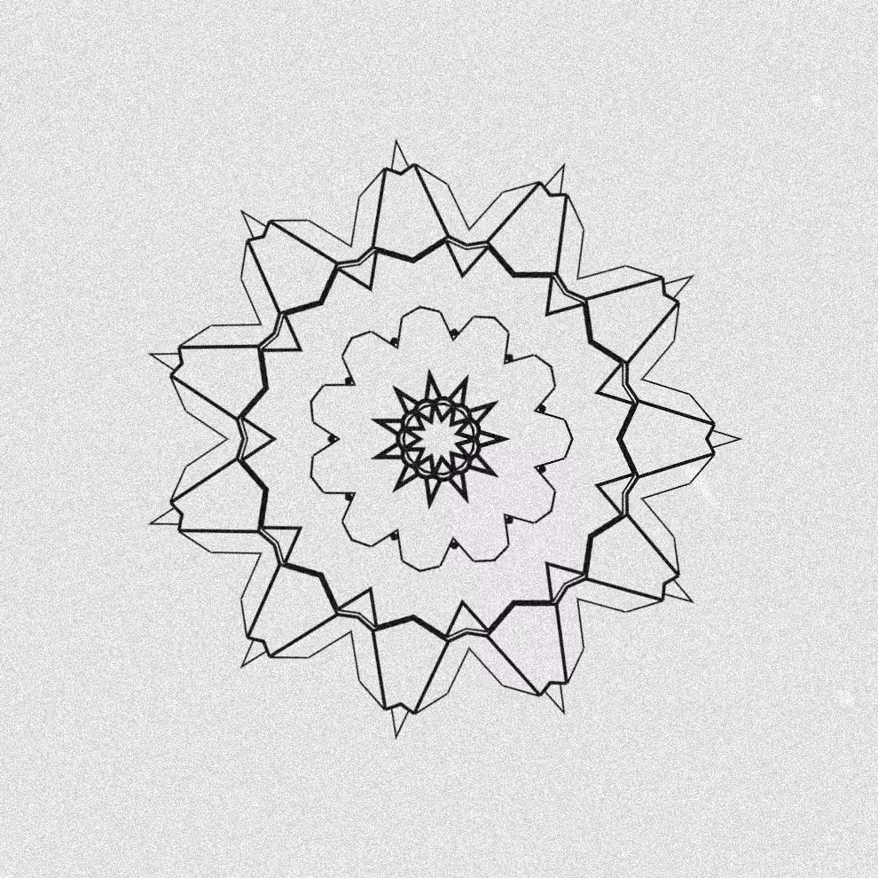 Monochrome Kaleido #338